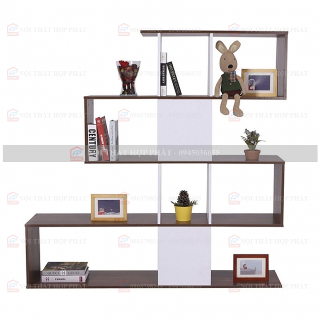 Tủ Sách - Kệ Sách - Kệ Trang Trí Gỗ KTTG032